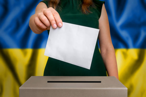 istock Election in Ukraine - voting at the ballot box 862556708