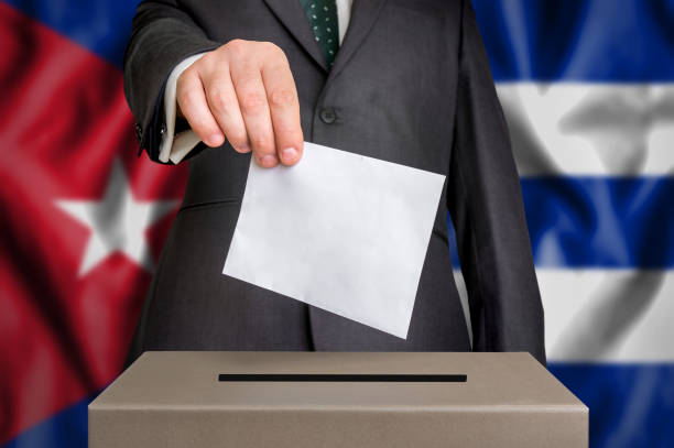 istock Election in Cuba - voting at the ballot box 862556790