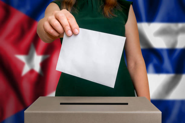istock Election in Cuba - voting at the ballot box 862556876
