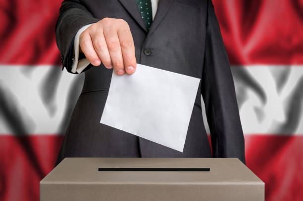 istock Election in Austria - voting at the ballot box 862557578