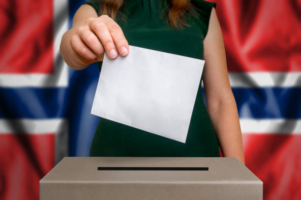 istock Election in Norway - voting at the ballot box 862557768