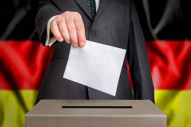 istock Election in Germany - voting at the ballot box 862557812