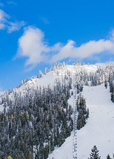 istock Ski lift to heaven 862560122
