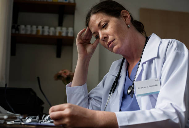 istock A thoughtful Caucasian doctor 862564410