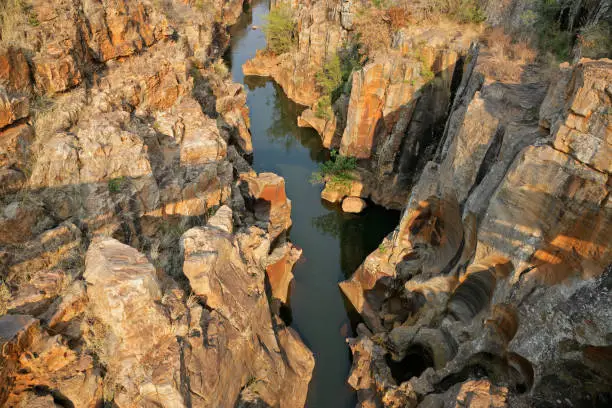 Bourkes Luck Potholes in the Blyde river canyon, Mpumalanga, South Africa"r