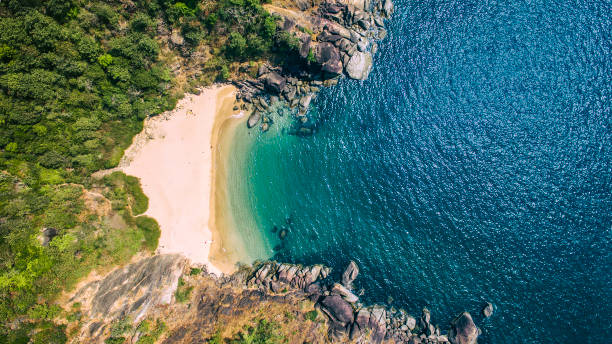 istock Beauty Xandrem beach aerial view landscape 862588820