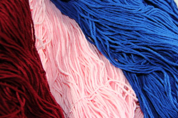 istock yarn and wool in skeins and yarns 862589122