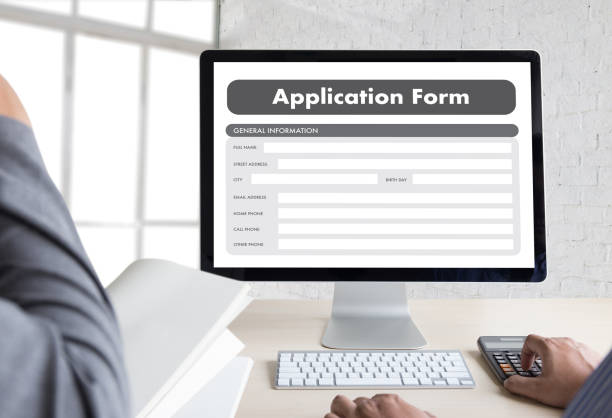 istock business man working on laptop computer use Online Web Job Application Form moniter 862596140