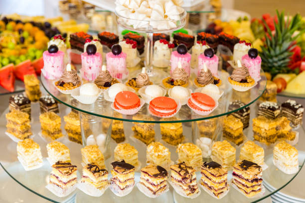 istock Sweet table. Catering food. 862601096