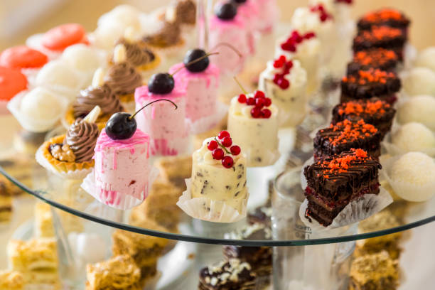 istock Sweet table. Catering food. 862601116