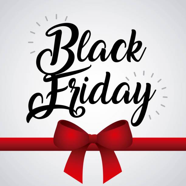 istock black friday season offer shopping invitation bow ribbon 862602266