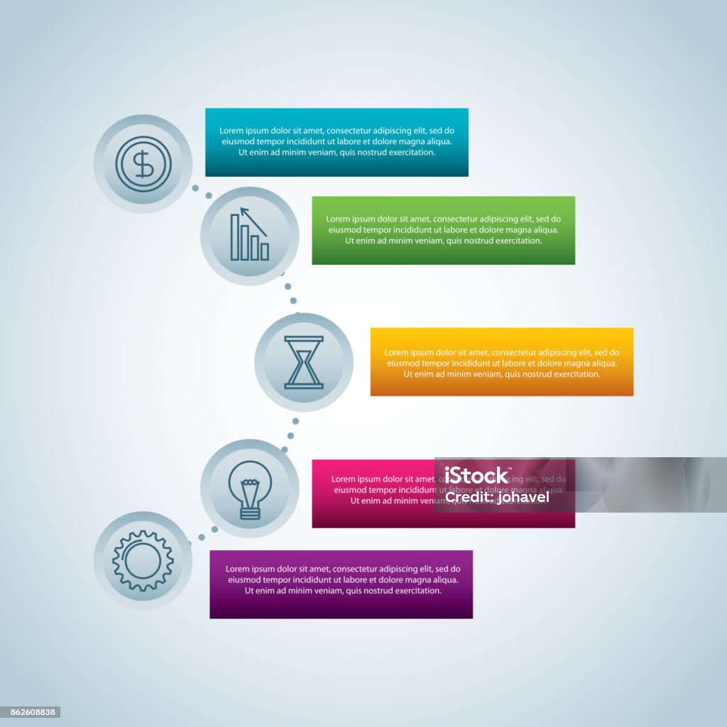 Timeline Progress Vector Timeline Infographic Progress Diagram Template Stock Illustration ...