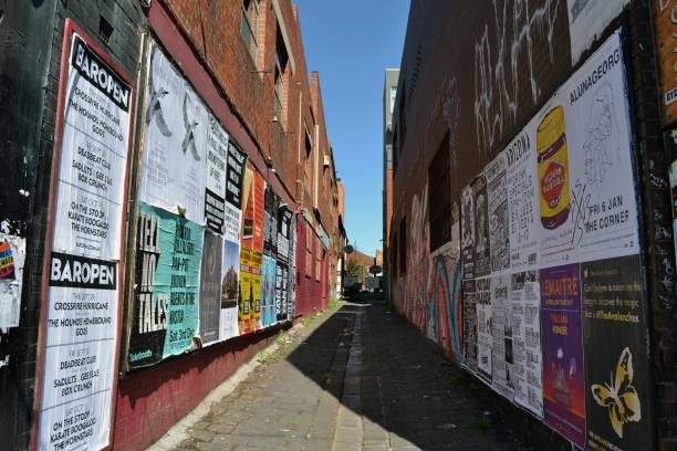 Graffiti and Mural in Melbourne, Victoria - Australia stock photo