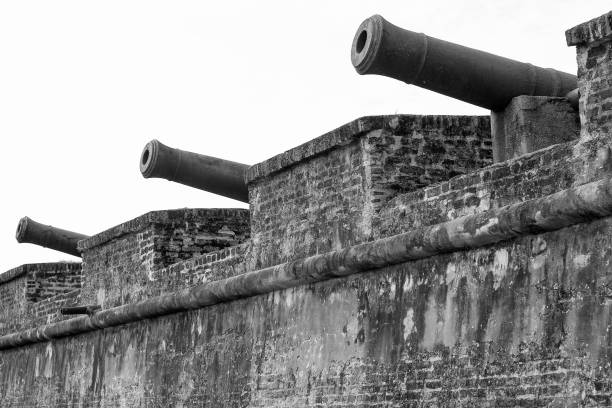 istock old cannons in Penang Island 862613392