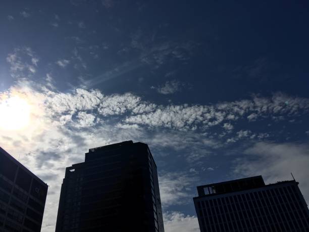 istock clouds and sky, Sun in Seoul 862619858