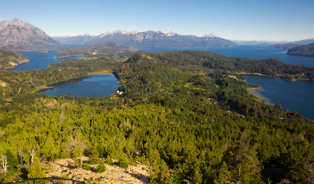 istock Lago Nahuel Huapi and Cerro Campanario 862620538
