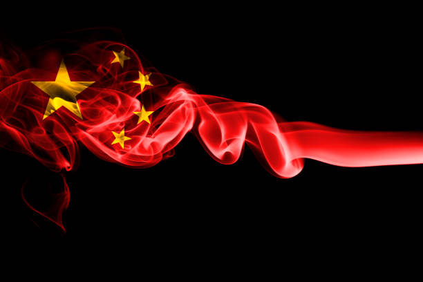 istock China national smoke flag 862624854
