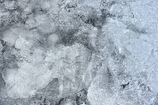istock Texture of gray concrete wall. Plasterwork of interior design 862625516