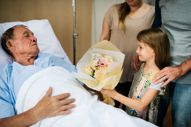 istock A sick elderly is staying at the hospital 862626362
