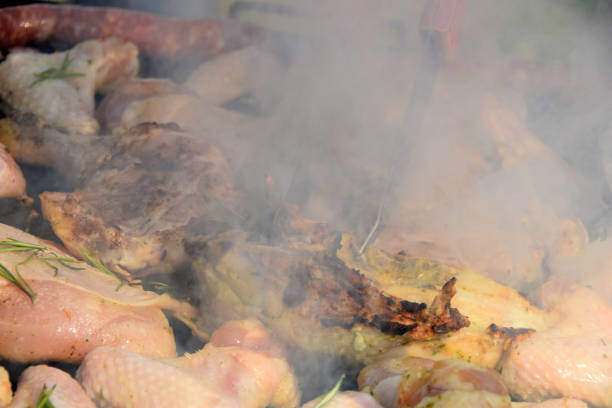 istock Barbecue for garden party 862628644