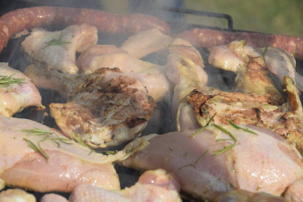 istock Barbecue for garden party 862628646