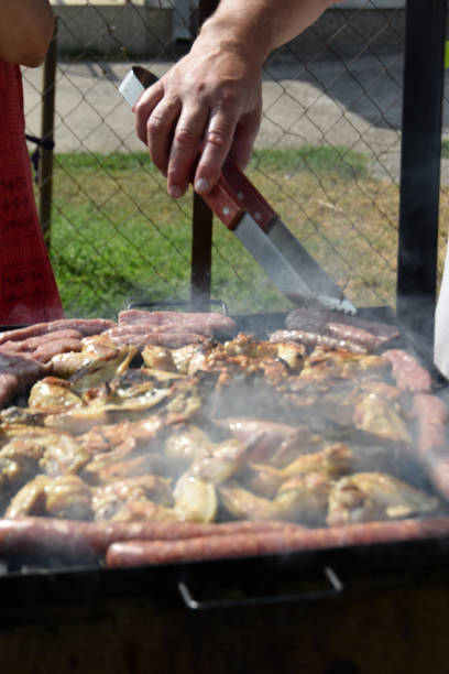 istock Barbecue for garden party 862628860