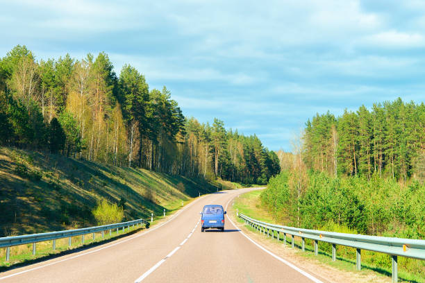 istock Car on road at countryside 862630106