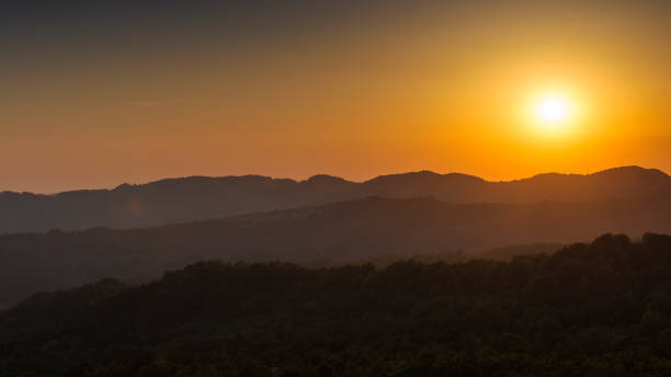 istock Vivid Autumn Sunset 862634558