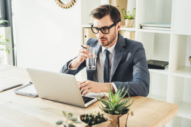 istock businessman working with laptop in office 862645718