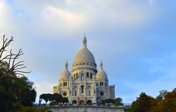 istock Basilica Sacre Coeur over looking Paris 862657082