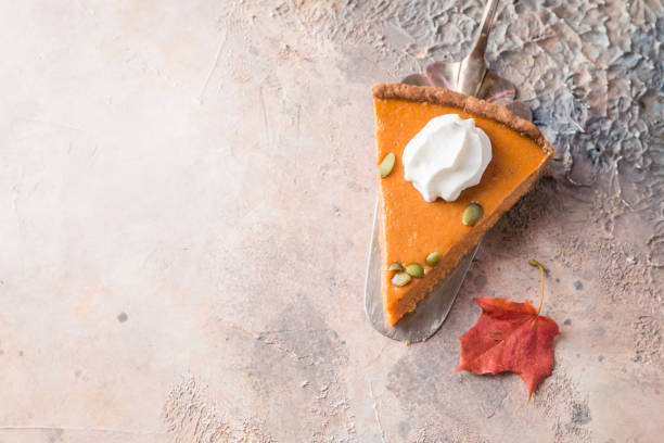 istock Slice of Pumpkin Pie 862667100