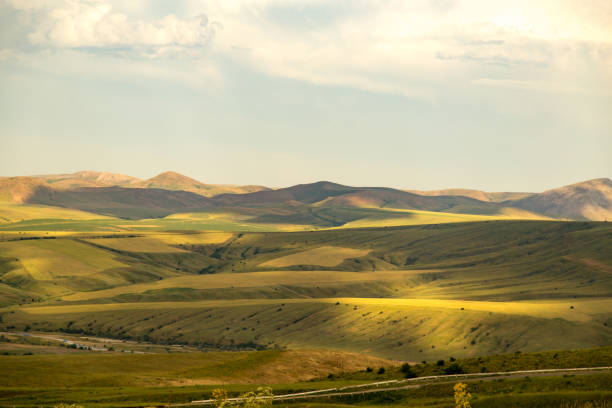 istock beautiful landscape with clouds in the sky 862671136