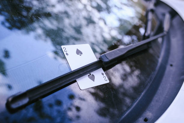 istock Playing cards in the street 862688532
