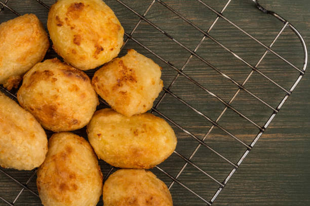 istock Roast Potatoes on a Steel Kitchen Cooling Rack 862694046