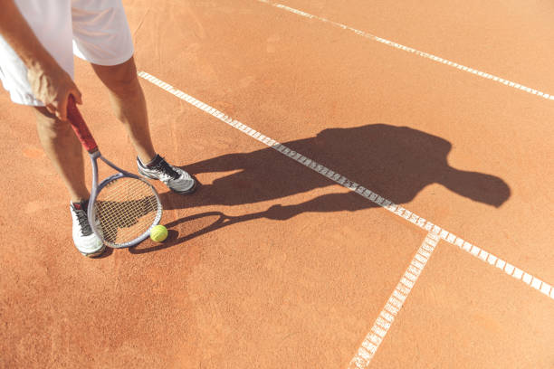 istock Man ready for playing tennis 862699888