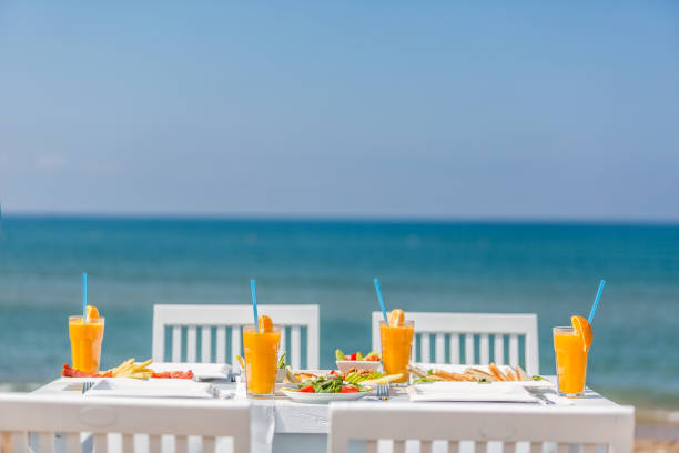 istock Fresh Breakfast near the sea 862704600