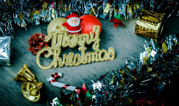 istock Christmas decoration still life, Vintage color style 862709012