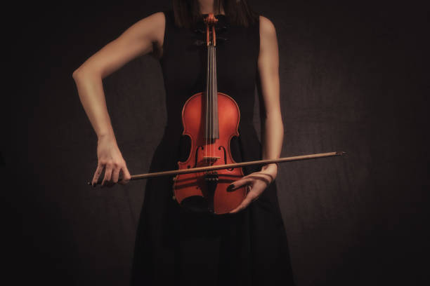 istock Hands of Violinist Woman 862712096