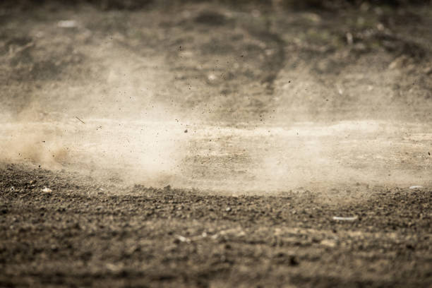 istock dirt fly after motocross roaring by 862716100