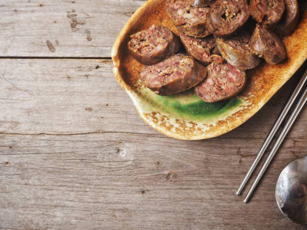 istock Soondae sausage Korean food 862716942