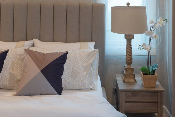 istock classic bedroom style with set of pillows 862721794