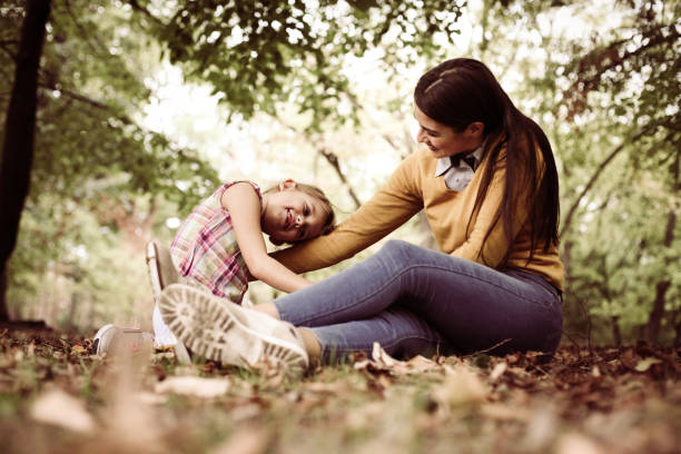 istock Mother and daughter spending time in nature. 862725778