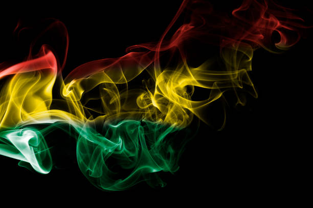 istock Bolivia national smoke flag 862725980