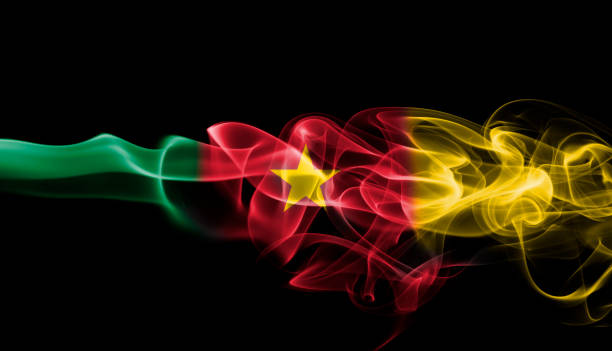 istock Cameroon national smoke flag 862726060