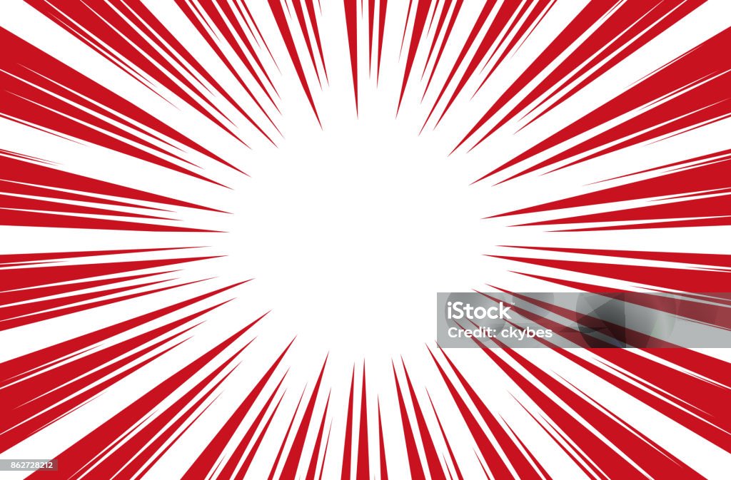 Comic Book Sun Rays Sun Rays For Comic Books Radial Background Vector Stock Illustration ...