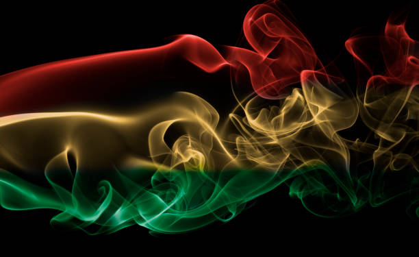 bandeira de fumo nacional de bolívia - bolivian culture bolivia bolivian ethnicity smooth - fotografias e filmes do acervo