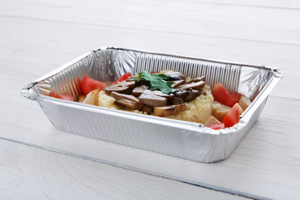 istock Healthy food in boxes, diet concept. 862739356
