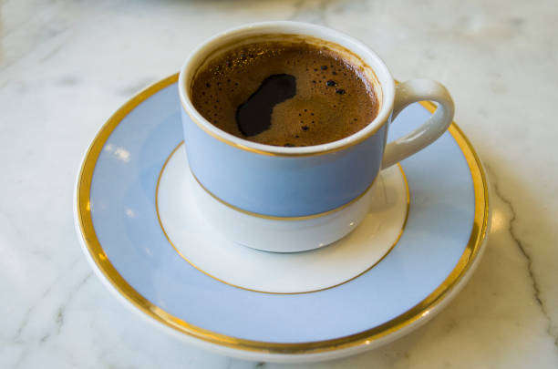 istock a cup of turkish coffee on the table 862766390