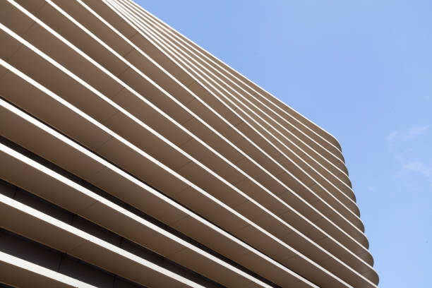 istock Abstract lines of building structure. Abstract color and design. 862796628