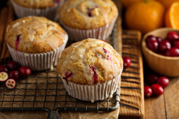 istock Orange and cranberry muffins 862857048
